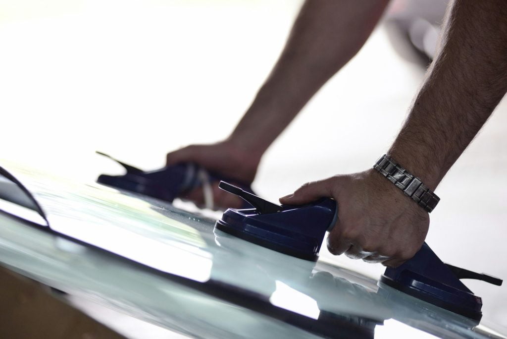 Glaszetter in Westland