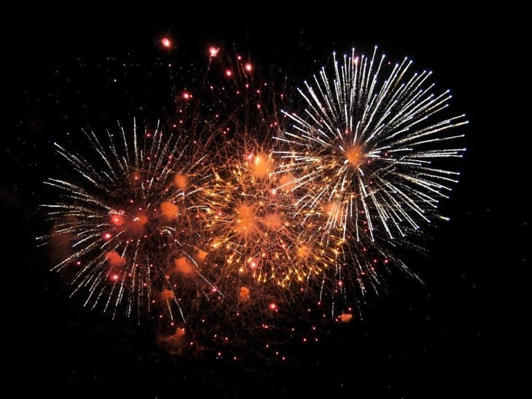 vuurwerk in Westland